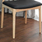Contemporary Style Chair Dining Armless Side Chair with Wooden Legs Clearhalo ' kitchen&dining_furn' 'Dining Chairs' 'Dining Tables & Seating' 'dining_chair' 'furn' 'furn_dining_chair' 'Furniture' 'furniture_dining_chair' 'Kitchen & Dining Furniture' 'kitchen' 4572738