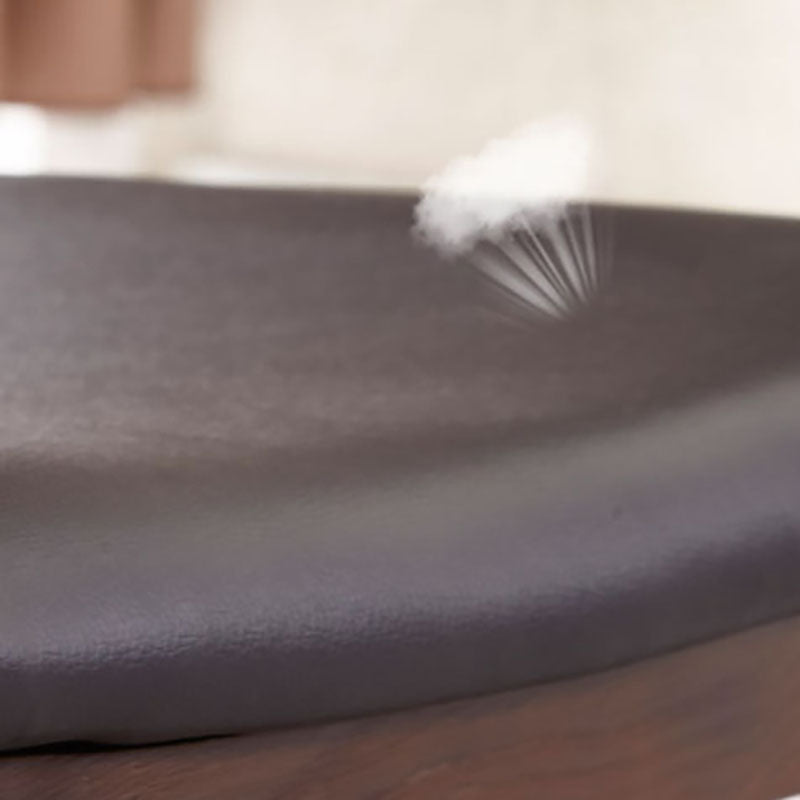 Contemporary Style Chair Dining Armless Side Chair with Wooden Legs Clearhalo ' kitchen&dining_furn' 'Dining Chairs' 'Dining Tables & Seating' 'dining_chair' 'furn' 'furn_dining_chair' 'Furniture' 'furniture_dining_chair' 'Kitchen & Dining Furniture' 'kitchen' 4572743