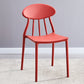 Modern Conference Room Plastic Side Chair Matte Finish Open Back Dining Chair Red 1 Piece Clearhalo ' kitchen&dining_furn' 'Dining Chairs' 'Dining Tables & Seating' 'dining_chair' 'furn' 'furn_dining_chair' 'Furniture' 'furniture_dining_chair' 'Kitchen & Dining Furniture' 'kitchen' 4572779