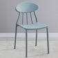 Modern Conference Room Plastic Side Chair Matte Finish Open Back Dining Chair Gray-Green 1 Piece Clearhalo ' kitchen&dining_furn' 'Dining Chairs' 'Dining Tables & Seating' 'dining_chair' 'furn' 'furn_dining_chair' 'Furniture' 'furniture_dining_chair' 'Kitchen & Dining Furniture' 'kitchen' 4572798