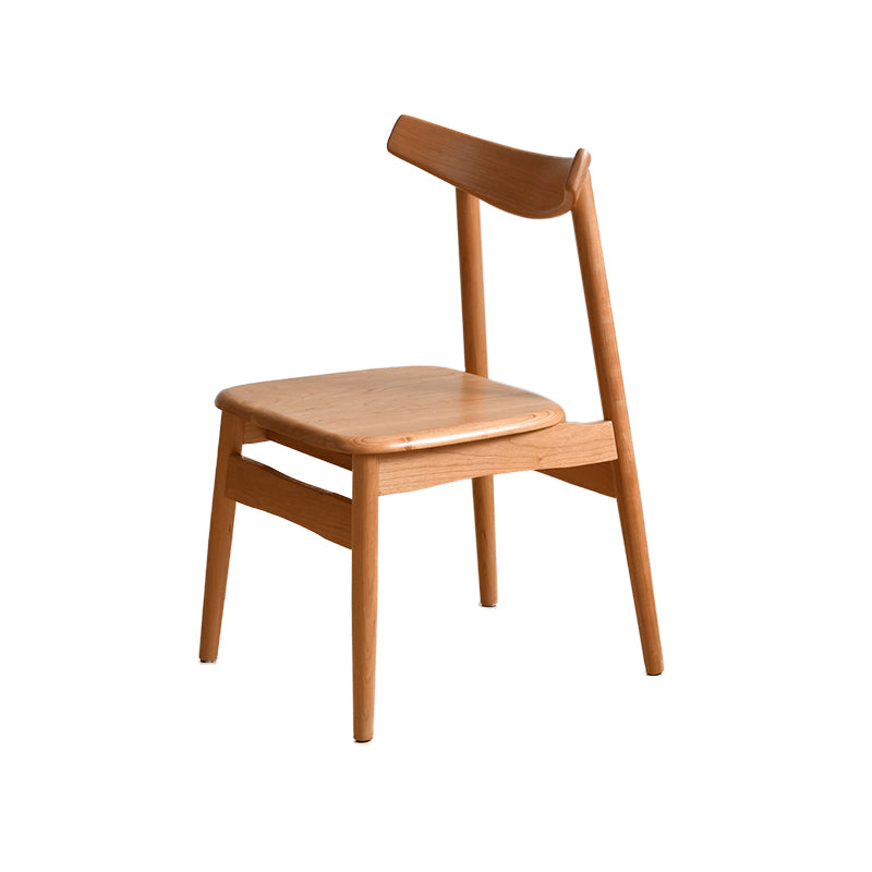 Modern 1/3/4/5 Pieces Dining Room Set Solid Wood Dining Table and Chairs 1 Natural Chair Clearhalo 'Dining Room Sets' 'Dining Tables & Seating' 'dining_room_set' 'furn' 'furn_dining_room_set' 'Furniture' 'furniture_dining_room_set' 'Kitchen & Dining Furniture' 'kitchen&dining_furn' 'kitchen' 4572896