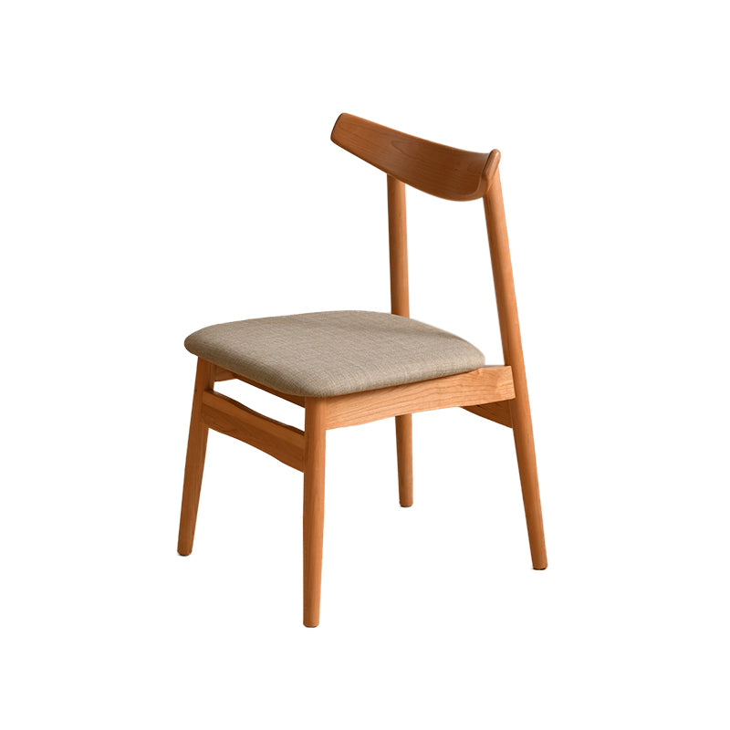 Modern 1/3/4/5 Pieces Dining Room Set Solid Wood Dining Table and Chairs 1 Beige Chair Clearhalo 'Dining Room Sets' 'Dining Tables & Seating' 'dining_room_set' 'furn' 'furn_dining_room_set' 'Furniture' 'furniture_dining_room_set' 'Kitchen & Dining Furniture' 'kitchen&dining_furn' 'kitchen' 4572899