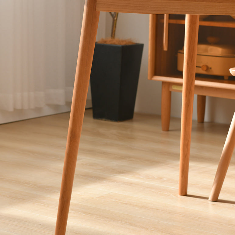 Modern 1/3/4/5 Pieces Dining Room Set Solid Wood Dining Table and Chairs Clearhalo 'Dining Room Sets' 'Dining Tables & Seating' 'dining_room_set' 'furn' 'furn_dining_room_set' 'Furniture' 'furniture_dining_room_set' 'Kitchen & Dining Furniture' 'kitchen&dining_furn' 'kitchen' 4572903