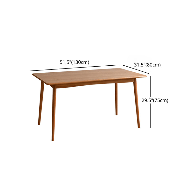 Modern 1/3/4/5 Pieces Dining Room Set Solid Wood Dining Table and Chairs Clearhalo 'Dining Room Sets' 'Dining Tables & Seating' 'dining_room_set' 'furn' 'furn_dining_room_set' 'Furniture' 'furniture_dining_room_set' 'Kitchen & Dining Furniture' 'kitchen&dining_furn' 'kitchen' 4572911