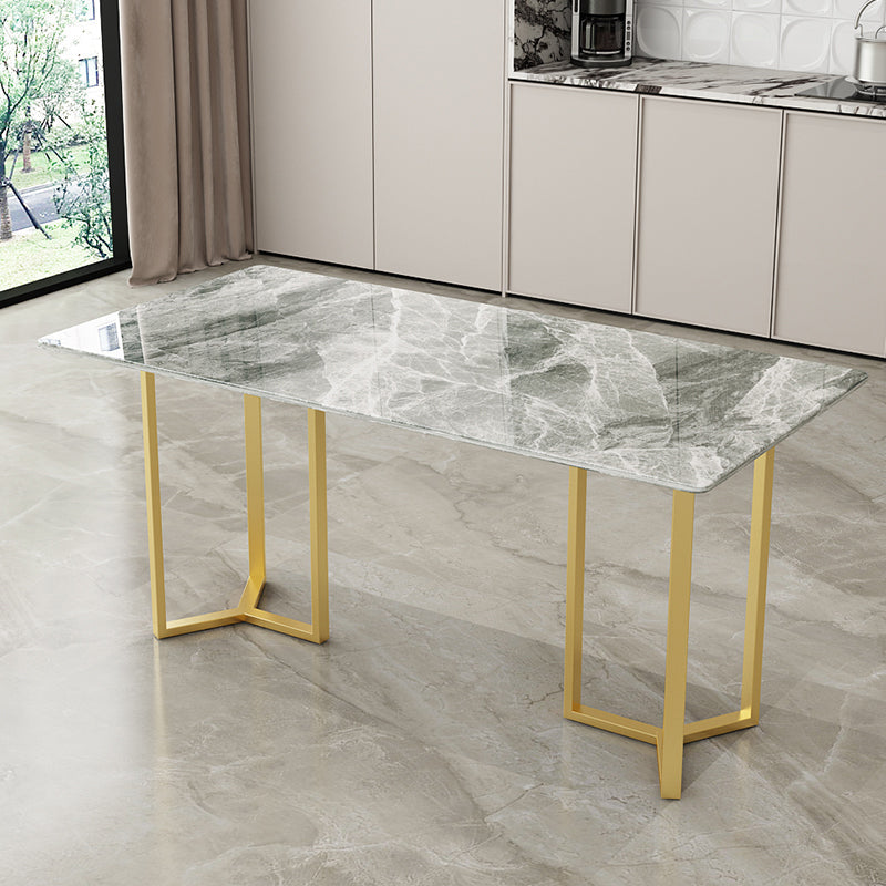 Nordic 1/4/5 Pieces Dining Set Sintered Stone Top Dining Table with Leather Chairs Clearhalo 'Dining Room Sets' 'Dining Tables & Seating' 'dining_room_set' 'furn' 'furn_dining_room_set' 'Furniture' 'furniture_dining_room_set' 'Kitchen & Dining Furniture' 'kitchen&dining_furn' 'kitchen' 4572921