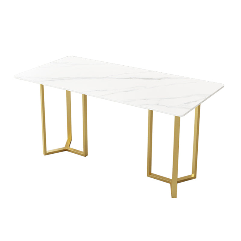 Nordic 1/4/5 Pieces Dining Set Sintered Stone Top Dining Table with Leather Chairs Clearhalo 'Dining Room Sets' 'Dining Tables & Seating' 'dining_room_set' 'furn' 'furn_dining_room_set' 'Furniture' 'furniture_dining_room_set' 'Kitchen & Dining Furniture' 'kitchen&dining_furn' 'kitchen' 4572928