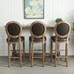 Light Brown Industrial Style Bar Table Solid Wood Milk Tea Shop Casual Bar Table Clearhalo 'Bar Furniture' 'Bar Tables' 'bar_tables' 'furn' 'furn_bar_tables' 'Furniture' 'furniture_bar_tables' 'Kitchen & Dining Furniture' 4575193