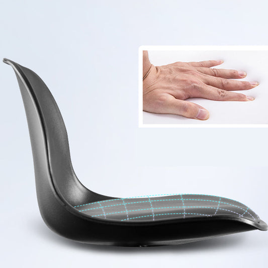 Contemporary Swivel Adjustable Height Bar-stool Indoor Bar Stool with Low Back Clearhalo 'Bar Furniture' 'Bar Stools' 'bar_stools' 'furn' 'furn_bar_stools' 'furniture_bar_stools' 'Kitchen & Dining Furniture' 'kitchen&dining_furn' 'kitchen' 'kitchen_furn' Furniture' 4575307