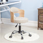 Modern Rotatable Adjustable Counter Stool Steel Bar Stool with Cushion Clearhalo 'Bar Furniture' 'Bar Stools' 'bar_stools' 'furn' 'furn_bar_stools' 'furniture_bar_stools' 'Kitchen & Dining Furniture' 'kitchen&dining_furn' 'kitchen' 'kitchen_furn' Furniture' 4575404