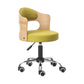Modern Rotatable Adjustable Counter Stool Steel Bar Stool with Cushion Light Green 1 Piece Clearhalo 'Bar Furniture' 'Bar Stools' 'bar_stools' 'furn' 'furn_bar_stools' 'furniture_bar_stools' 'Kitchen & Dining Furniture' 'kitchen&dining_furn' 'kitchen' 'kitchen_furn' Furniture' 4575417