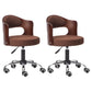 Modern Rotatable Adjustable Counter Stool Steel Bar Stool with Cushion Coffee 2 Piece Set Clearhalo 'Bar Furniture' 'Bar Stools' 'bar_stools' 'furn' 'furn_bar_stools' 'furniture_bar_stools' 'Kitchen & Dining Furniture' 'kitchen&dining_furn' 'kitchen' 'kitchen_furn' Furniture' 4575434