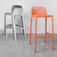 Scandinavia Style Bar-stool Square Seat PP Legs for Kitchen Bar Clearhalo 'Bar Furniture' 'Bar Stools' 'bar_stools' 'furn' 'furn_bar_stools' 'furniture_bar_stools' 'Kitchen & Dining Furniture' 'kitchen&dining_furn' 'kitchen' 'kitchen_furn' Furniture' 4575574