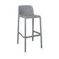Scandinavia Style Bar-stool Square Seat PP Legs for Kitchen Bar Grey 1 Piece Clearhalo 'Bar Furniture' 'Bar Stools' 'bar_stools' 'furn' 'furn_bar_stools' 'furniture_bar_stools' 'Kitchen & Dining Furniture' 'kitchen&dining_furn' 'kitchen' 'kitchen_furn' Furniture' 4575580