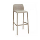 Scandinavia Style Bar-stool Square Seat PP Legs for Kitchen Bar Khaki 1 Piece Clearhalo 'Bar Furniture' 'Bar Stools' 'bar_stools' 'furn' 'furn_bar_stools' 'furniture_bar_stools' 'Kitchen & Dining Furniture' 'kitchen&dining_furn' 'kitchen' 'kitchen_furn' Furniture' 4575582
