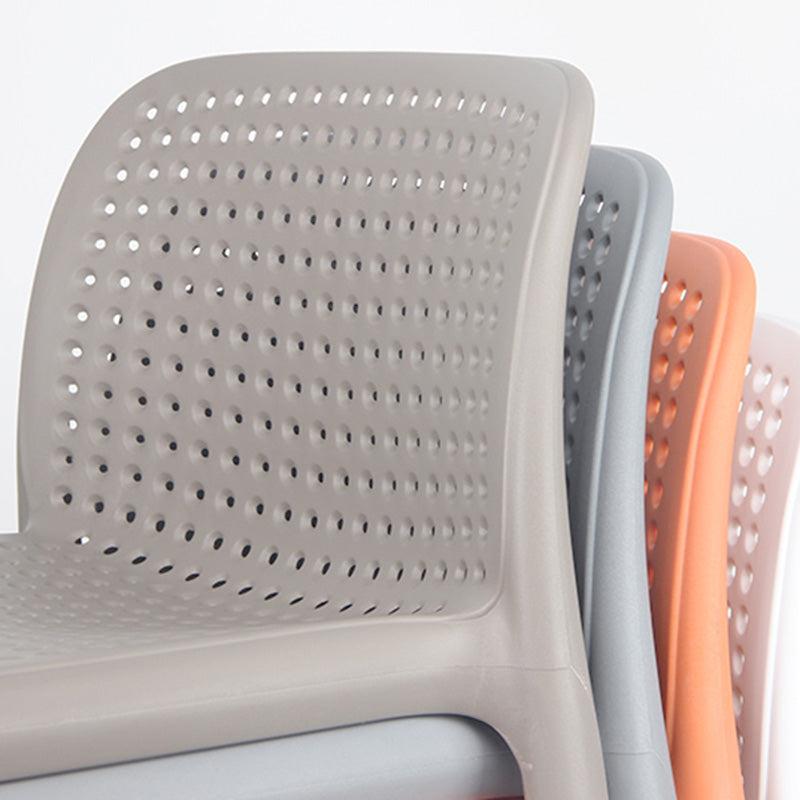 Scandinavia Style Bar-stool Square Seat PP Legs for Kitchen Bar Clearhalo 'Bar Furniture' 'Bar Stools' 'bar_stools' 'furn' 'furn_bar_stools' 'furniture_bar_stools' 'Kitchen & Dining Furniture' 'kitchen&dining_furn' 'kitchen' 'kitchen_furn' Furniture' 4575584