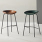 Industrial Style Bar Stool Iron Legs Bucket Seat for Restaurant Bar Clearhalo 'Bar Furniture' 'Bar Stools' 'bar_stools' 'furn' 'furn_bar_stools' 'furniture_bar_stools' 'Kitchen & Dining Furniture' 'kitchen&dining_furn' 'kitchen' 'kitchen_furn' Furniture' 4575656