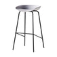 Industrial Style Bar Stool Iron Legs Bucket Seat for Restaurant Bar White 1 Piece Clearhalo 'Bar Furniture' 'Bar Stools' 'bar_stools' 'furn' 'furn_bar_stools' 'furniture_bar_stools' 'Kitchen & Dining Furniture' 'kitchen&dining_furn' 'kitchen' 'kitchen_furn' Furniture' 4575660