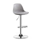 Industrial Style Bar-stool Metal Leg Bucket Seat for Counter Bar Grey Silver 1 Piece Clearhalo 'Bar Furniture' 'Bar Stools' 'bar_stools' 'furn' 'furn_bar_stools' 'furniture_bar_stools' 'Kitchen & Dining Furniture' 'kitchen&dining_furn' 'kitchen' 'kitchen_furn' Furniture' 4575760