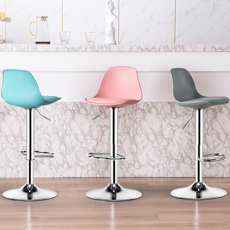Industrial Style Bar-stool Metal Leg Bucket Seat for Counter Bar Clearhalo 'Bar Furniture' 'Bar Stools' 'bar_stools' 'furn' 'furn_bar_stools' 'furniture_bar_stools' 'Kitchen & Dining Furniture' 'kitchen&dining_furn' 'kitchen' 'kitchen_furn' Furniture' 4575777
