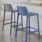 Modern Style Plastic Bar Stool with Footrest and Stackable Bistro Simple Bar Stool Clearhalo 'Bar Furniture' 'Bar Stools' 'bar_stools' 'furn' 'furn_bar_stools' 'furniture_bar_stools' 'Kitchen & Dining Furniture' 'kitchen&dining_furn' 'kitchen' 'kitchen_furn' Furniture' 4575786