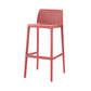 Modern Style Plastic Bar Stool with Footrest and Stackable Bistro Simple Bar Stool Red 1 Piece Clearhalo 'Bar Furniture' 'Bar Stools' 'bar_stools' 'furn' 'furn_bar_stools' 'furniture_bar_stools' 'Kitchen & Dining Furniture' 'kitchen&dining_furn' 'kitchen' 'kitchen_furn' Furniture' 4575787