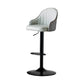Industrial Style Bar-stool Iron Legs Leather Seat for Restaurant Bar Grey Black 1 Piece Clearhalo 'Bar Furniture' 'Bar Stools' 'bar_stools' 'furn' 'furn_bar_stools' 'furniture_bar_stools' 'Kitchen & Dining Furniture' 'kitchen&dining_furn' 'kitchen' 'kitchen_furn' Furniture' 4575920