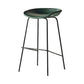 Modern Style Iron Bar Chair with Footrest Low Back Simple Bar Stool Green 1 Piece Counter Stool(26"H) Clearhalo 'Bar Furniture' 'Bar Stools' 'bar_stools' 'furn' 'furn_bar_stools' 'furniture_bar_stools' 'Kitchen & Dining Furniture' 'kitchen&dining_furn' 'kitchen' 'kitchen_furn' Furniture' 4576040