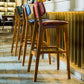 Scandinavia Style Bar-stool Wooden Legs Square Seat for Kitchen Bar Clearhalo 'Bar Furniture' 'Bar Stools' 'bar_stools' 'furniture_bar_stools' 'Kitchen & Dining Furniture' 'kitchen&dining_furn' 'kitchen' 'kitchen_furn' Furniture' 4576085