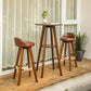Scandinavia Style Bar-stool Linen Blend Seat Wooden Legs for Kitchen Bar Clearhalo 'Bar Furniture' 'Bar Stools' 'bar_stools' 'furn' 'furn_bar_stools' 'furniture_bar_stools' 'Kitchen & Dining Furniture' 'kitchen&dining_furn' 'kitchen' 'kitchen_furn' Furniture' 4576161