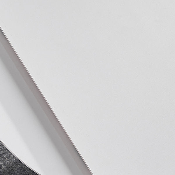 Modern 1/3/4/5/7 Pieces Steel Dining Table Set with White Sintered Stone Top Dinette Set Clearhalo 'Dining Room Sets' 'Dining Tables & Seating' 'dining_room_set' 'furn' 'furn_dining_room_set' 'Furniture' 'furniture_dining_room_set' 'Kitchen & Dining Furniture' 'kitchen&dining_furn' 'kitchen' 4576425