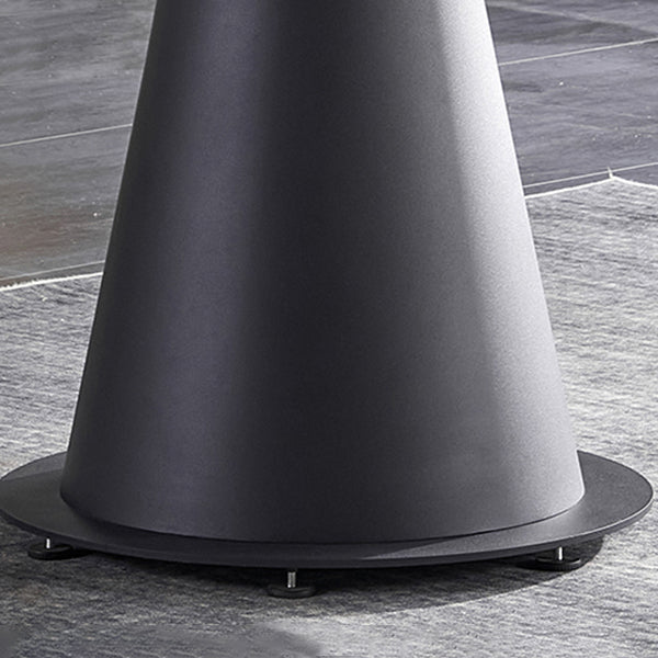 Modern 1/3/4/5/7 Pieces Steel Dining Table Set with White Sintered Stone Top Dinette Set Clearhalo 'Dining Room Sets' 'Dining Tables & Seating' 'dining_room_set' 'furn' 'furn_dining_room_set' 'Furniture' 'furniture_dining_room_set' 'Kitchen & Dining Furniture' 'kitchen&dining_furn' 'kitchen' 4576426