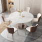 Modern 1/2/5/7 Pieces Dining Set Stone Dining Furniture Set for Dining Room Clearhalo 'Dining Room Sets' 'Dining Tables & Seating' 'dining_room_set' 'furn' 'furn_dining_room_set' 'Furniture' 'furniture_dining_room_set' 'Kitchen & Dining Furniture' 'kitchen&dining_furn' 'kitchen' 4576446
