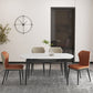 Modern 1/4/5/7 Pieces Dining Set Sintered Stone Top Dining Furniture Clearhalo 'Dining Room Sets' 'Dining Tables & Seating' 'dining_room_set' 'furn' 'furn_dining_room_set' 'Furniture' 'furniture_dining_room_set' 'Kitchen & Dining Furniture' 'kitchen&dining_furn' 'kitchen' 4576465