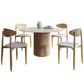 Modern Style 1/4/5/7 Pieces Dining Set Sintered Stone Dining Table Set for Kitchen 5 Pieces: Table, 4 Chairs Clearhalo 'Dining Room Sets' 'Dining Tables & Seating' 'dining_room_set' 'furn' 'furn_dining_room_set' 'Furniture' 'furniture_dining_room_set' 'Kitchen & Dining Furniture' 'kitchen&dining_furn' 'kitchen' 4576620