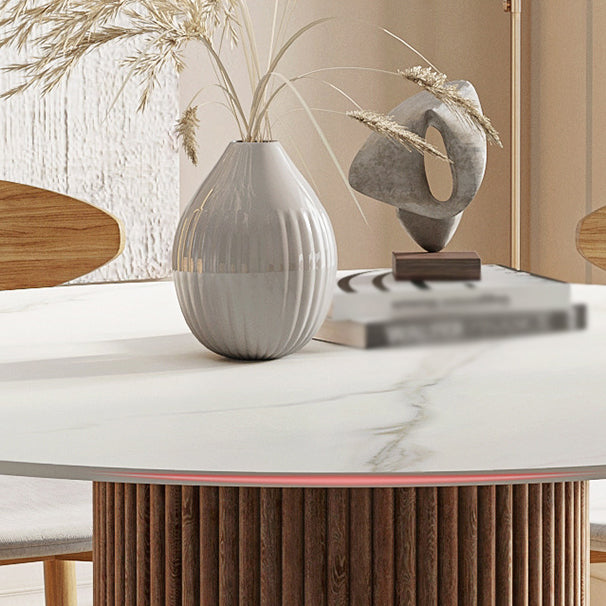 Modern Style 1/4/5/7 Pieces Dining Set Sintered Stone Dining Table Set for Kitchen Clearhalo 'Dining Room Sets' 'Dining Tables & Seating' 'dining_room_set' 'furn' 'furn_dining_room_set' 'Furniture' 'furniture_dining_room_set' 'Kitchen & Dining Furniture' 'kitchen&dining_furn' 'kitchen' 4576621