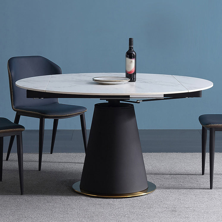 Modern 1/4/7 Pieces Dining Set Sintered Stone Dining Table Set for Kitchen Clearhalo 'Dining Room Sets' 'Dining Tables & Seating' 'dining_room_set' 'furn' 'furn_dining_room_set' 'Furniture' 'furniture_dining_room_set' 'Kitchen & Dining Furniture' 'kitchen&dining_furn' 'kitchen' 4576651