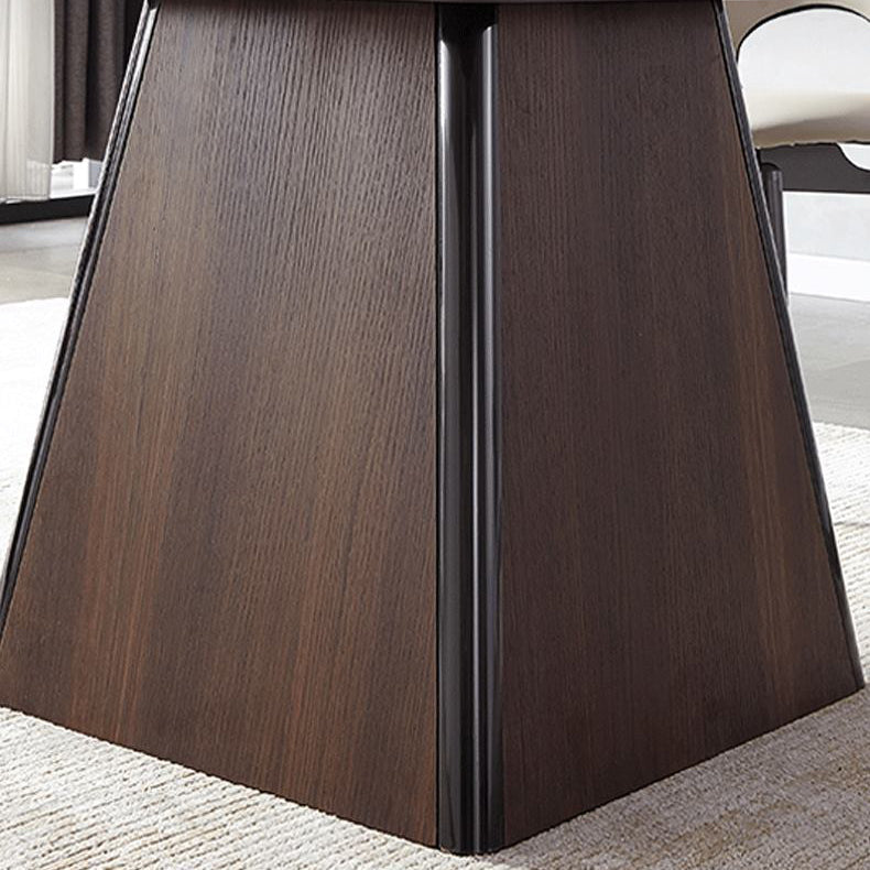 Modern Style 1/4/5/9 Pieces Dining Set Sintered Stone Dining Table Set for Kitchen Clearhalo 'Dining Room Sets' 'Dining Tables & Seating' 'dining_room_set' 'furn' 'furn_dining_room_set' 'Furniture' 'furniture_dining_room_set' 'Kitchen & Dining Furniture' 'kitchen&dining_furn' 'kitchen' 4576671