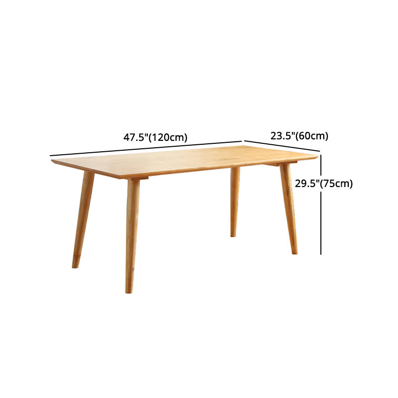 Modern 1/3/5/7 Pieces Dining Set Solid Wood Dining Table Set Clearhalo 'Dining Room Sets' 'Dining Tables & Seating' 'dining_room_set' 'furn' 'furn_dining_room_set' 'Furniture' 'furniture_dining_room_set' 'Kitchen & Dining Furniture' 'kitchen&dining_furn' 'kitchen' 4576732