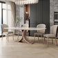 Contemporary 1/4/5/6 Pieces Dining Set Sintered Stone Dining Room Set Clearhalo 'Dining Room Sets' 'Dining Tables & Seating' 'dining_room_set' 'furn' 'furn_dining_room_set' 'Furniture' 'furniture_dining_room_set' 'Kitchen & Dining Furniture' 'kitchen&dining_furn' 'kitchen' 4576735