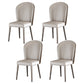 Contemporary 1/4/5/6 Pieces Dining Set Sintered Stone Dining Room Set 4 White Chairs Clearhalo 'Dining Room Sets' 'Dining Tables & Seating' 'dining_room_set' 'furn' 'furn_dining_room_set' 'Furniture' 'furniture_dining_room_set' 'Kitchen & Dining Furniture' 'kitchen&dining_furn' 'kitchen' 4576737