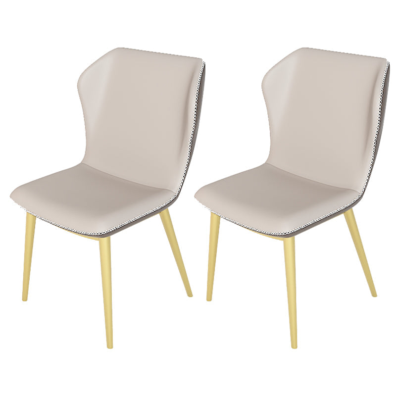 Glam 1/2/5/7 Pieces Dining Set Round Sintered Stone Dining Table for Dining Room 2 Grey Chairs Clearhalo 'Dining Room Sets' 'Dining Tables & Seating' 'dining_room_set' 'furn' 'furn_dining_room_set' 'Furniture' 'furniture_dining_room_set' 'Kitchen & Dining Furniture' 'kitchen&dining_furn' 'kitchen' 4576757