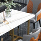 Traditional Luxury Rectangle Dining Table Double Pedestal Dinner Table Clearhalo ' dining_table' 'Dining Tables & Seating' 'Dining Tables' 'furn' 'furn_dining_table' 'Furniture' 'furniture_dining_table' 'Kitchen & Dining Furniture' 'kitchen&dining_furn' 'kitchen' 'kitchen_dining_table' 4576843