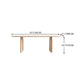 Oval Double Pedestal Modern Table Solid Wood Fixed Table for Home Use Clearhalo ' dining_table' 'Dining Tables & Seating' 'Dining Tables' 'furn' 'furn_dining_table' 'Furniture' 'furniture_dining_table' 'Kitchen & Dining Furniture' 'kitchen&dining_furn' 'kitchen' 'kitchen_dining_table' 4576892