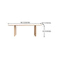 Oval Double Pedestal Modern Table Solid Wood Fixed Table for Home Use Clearhalo ' dining_table' 'Dining Tables & Seating' 'Dining Tables' 'furn' 'furn_dining_table' 'Furniture' 'furniture_dining_table' 'Kitchen & Dining Furniture' 'kitchen&dining_furn' 'kitchen' 'kitchen_dining_table' 4576896