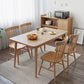 Rectangle Modern Dining Table Solid Wood Fixed Table for Kitchen Legs Without Chairs Clearhalo ' dining_table' 'Dining Tables & Seating' 'Dining Tables' 'furn' 'furn_dining_table' 'Furniture' 'furniture_dining_table' 'Kitchen & Dining Furniture' 'kitchen&dining_furn' 'kitchen' 'kitchen_dining_table' 4576929