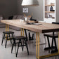 Rectangle Double Pedestal Dining Table Luxury Solid Wood Fixed Table Natural Without Chairs Clearhalo ' dining_table' 'Dining Tables & Seating' 'Dining Tables' 'furn' 'furn_dining_table' 'Furniture' 'furniture_dining_table' 'Kitchen & Dining Furniture' 'kitchen&dining_furn' 'kitchen' 'kitchen_dining_table' 4576946