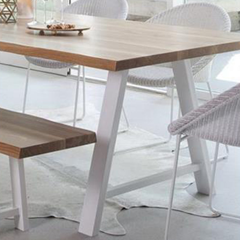 Rectangle Double Pedestal Glam Dining Table Solid Wood Fixed Table Clearhalo ' dining_table' 'Dining Tables & Seating' 'Dining Tables' 'furn' 'furn_dining_table' 'Furniture' 'furniture_dining_table' 'Kitchen & Dining Furniture' 'kitchen&dining_furn' 'kitchen' 'kitchen_dining_table' 4576981