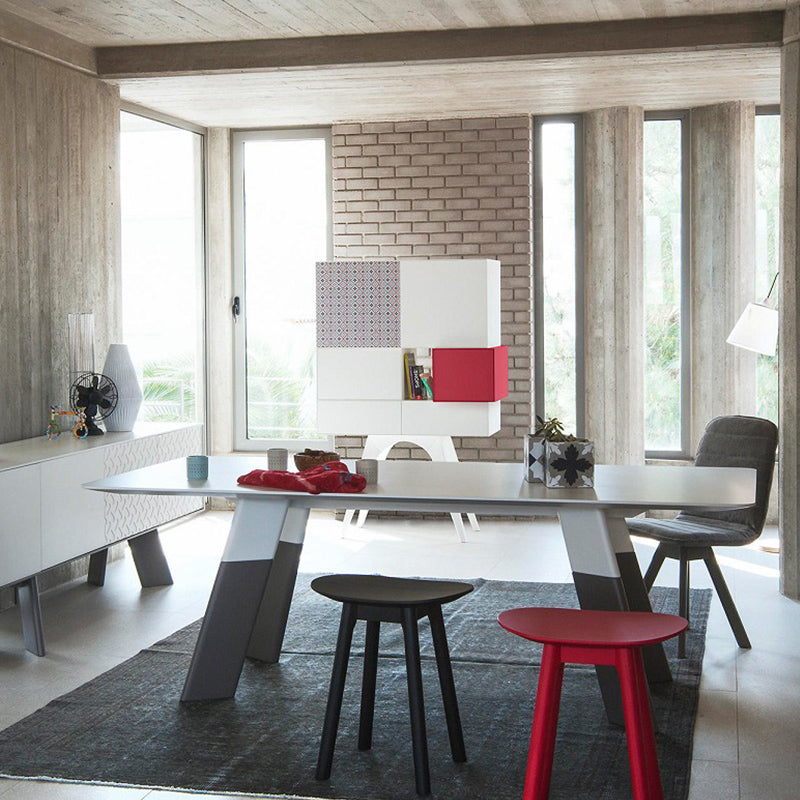 Rectangle Dining Table Solid Wood Table Luxury Style with 4 Legs Black Without Chairs Clearhalo ' dining_table' 'Dining Tables & Seating' 'Dining Tables' 'furn' 'furn_dining_table' 'Furniture' 'furniture_dining_table' 'Kitchen & Dining Furniture' 'kitchen&dining_furn' 'kitchen' 'kitchen_dining_table' 4576998