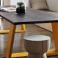 Rectangle Dining Table Pine Solid Wood Table Luxury with Double Pedestal Base Clearhalo ' dining_table' 'Dining Tables & Seating' 'Dining Tables' 'furn' 'furn_dining_table' 'Furniture' 'furniture_dining_table' 'Kitchen & Dining Furniture' 'kitchen&dining_furn' 'kitchen' 'kitchen_dining_table' 4577013