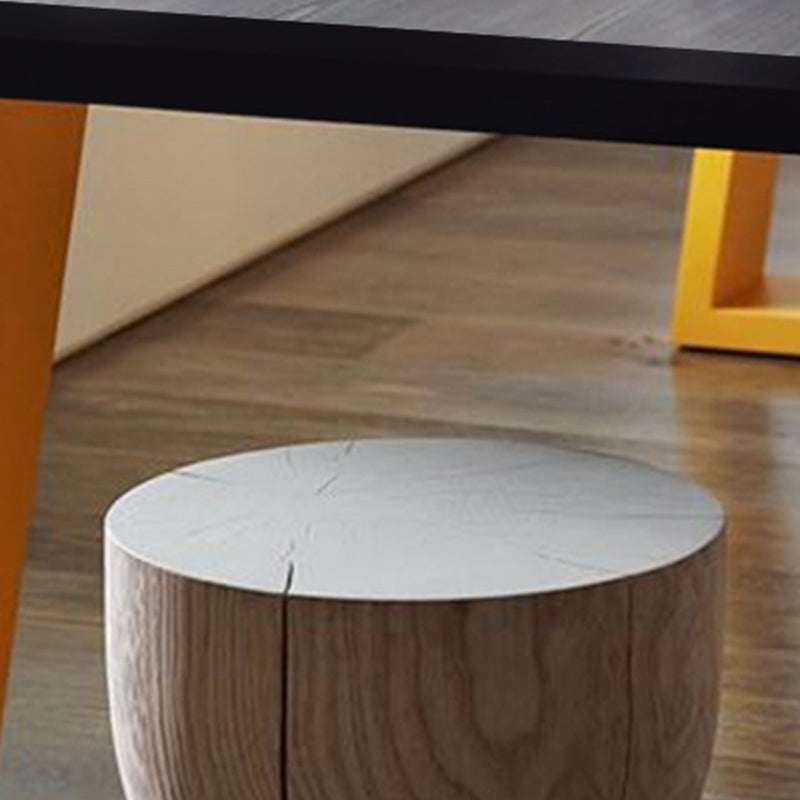 Rectangle Dining Table Pine Solid Wood Table Luxury with Double Pedestal Base Clearhalo ' dining_table' 'Dining Tables & Seating' 'Dining Tables' 'furn' 'furn_dining_table' 'Furniture' 'furniture_dining_table' 'Kitchen & Dining Furniture' 'kitchen&dining_furn' 'kitchen' 'kitchen_dining_table' 4577016